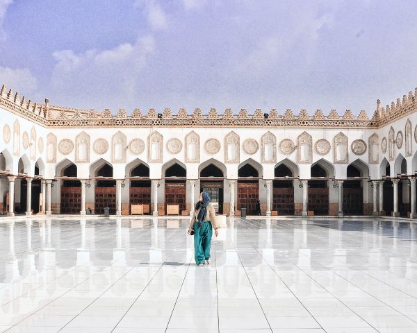 Alazhar Mosque Cairo, photo by Mika Elgendi